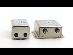 250VAC EMI فلتر الطاقة الفاز الواحد لمحطة شحن السيارات الكهربائية المنخفضة