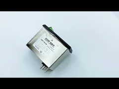 الصندوق المعدني EMI فلتر الطاقة OEM ODM 120V 250V سطح الحاجز