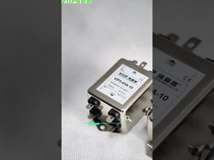 380 / 600V AC مرشح مع أقصى تسرب الحالي 115VAC / 60HZ 1.4mA كحد أقصى.