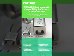 مرشحات EMI أحادية الطور 250VAC ، فلاتر اختبار السلامة 10A EMI EMC