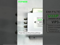 50/60 هرتز تردد المركز الاسمي مرشح EMI واحد المرحلة مع مستوى التخفيف العالي