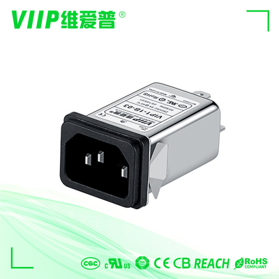 شراء 94v-0 صمام واحد IEC شركة إمي Filter 60-90dB لمعدات الاختبار online manufacture