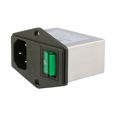 شراء 250 VAC التوتر 10 A التيار 150KHZ ~ 30MHZ مرشح خفض EMI سطحي online manufacture
