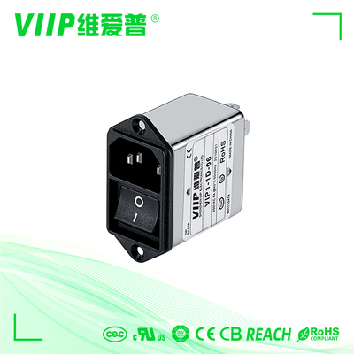 شراء 1450VDC مرشح قمع EMI من خط إلى خط مع غلاف معدني و 250VAC الجهد المسموح به online manufacture