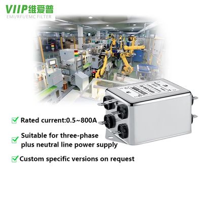 شراء 380V Input AC EMI Filter with 20A Rated Current and 440V Rated Voltage for Building Automation online manufacture