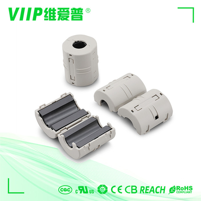 شراء مشبك أسطواني VIIP على قلب حلقة الفريت لكابل ضياء 3 مم online manufacture