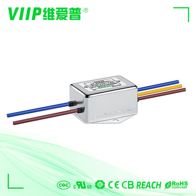 طراز حزمة سطحية صعود AC EMI فلتر 1450VDC خط إلى خط 50 Ω معادلة المدخل