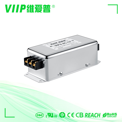 150A Ampere Emi Power Filter 3 Phase AC مرشحات مرشح تمرير منخفض emi