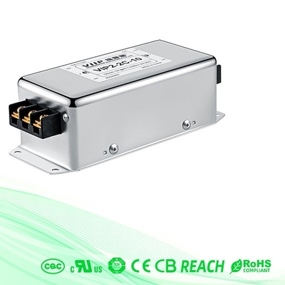 EMI EMC Low Pass Power Line مرشح المرحلة 3 110 / 250VAC 100A