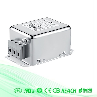 380 / 600V AC مرشح مع أقصى تسرب الحالي 115VAC / 60HZ 1.4mA كحد أقصى.