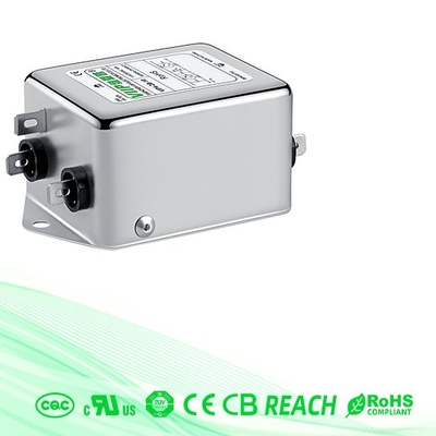 110V / 250V التردد المنخفض AC EMI Filter Terminal Block for Power Electronics